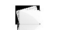 Hart-PVC-Visitenkarte / Taschenkalender