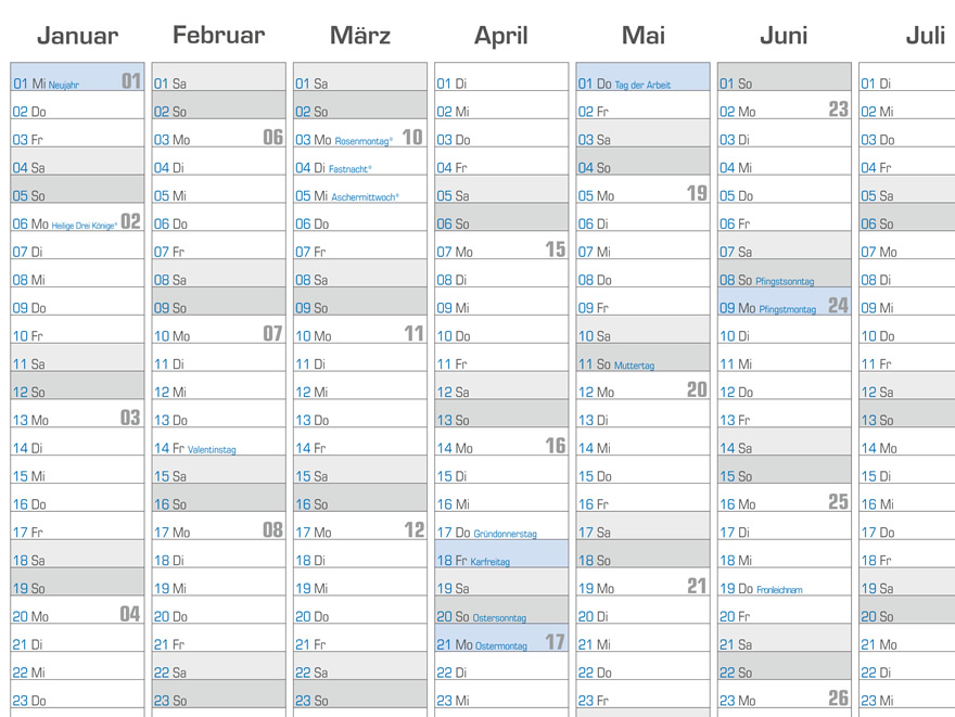 Plakatkalender / Wandplaner_sample_1