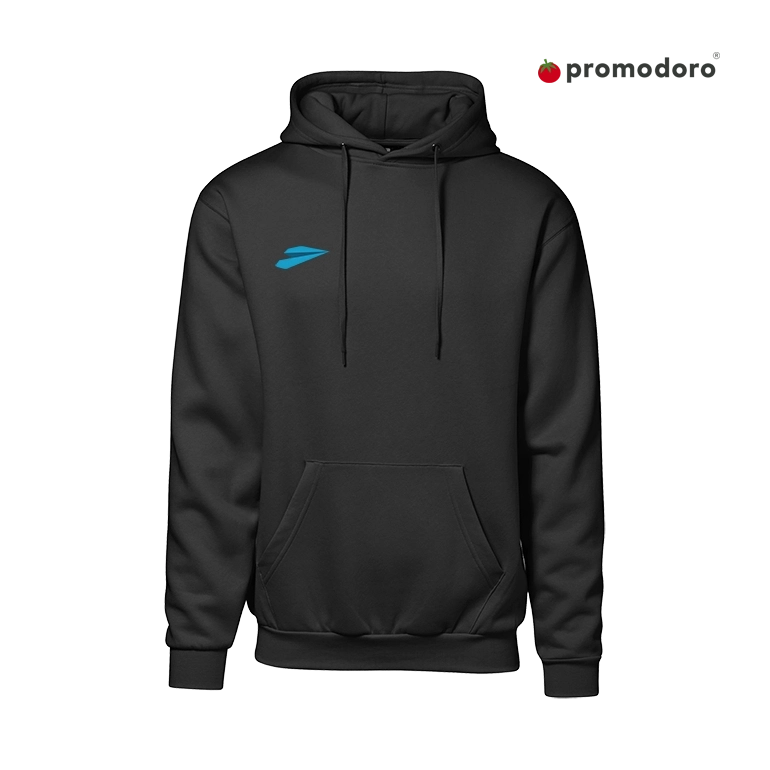 Promodoro Classic Herren Hoodie schwarz Bedruckter Promodoro Classic Herren Hoodie schwarz