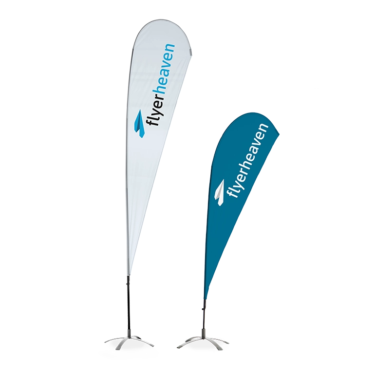 Bedruckte Standard Drop-Flags