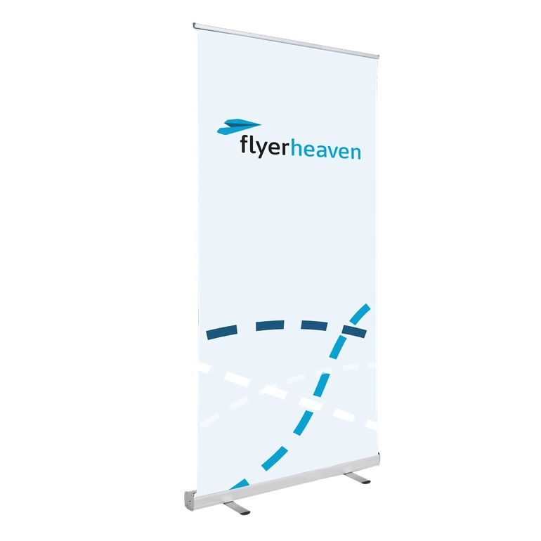 Roll-Up-Display in 1000x2000mm Bedrucktes Roll-Up-Display in 1000x2000mm