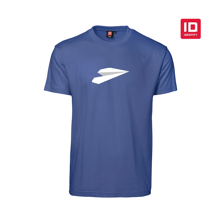 ID Identity Premium Herren Tshirt in royalblau Bedrucktes ID Identity Premium Herren Tshirt in royalblau