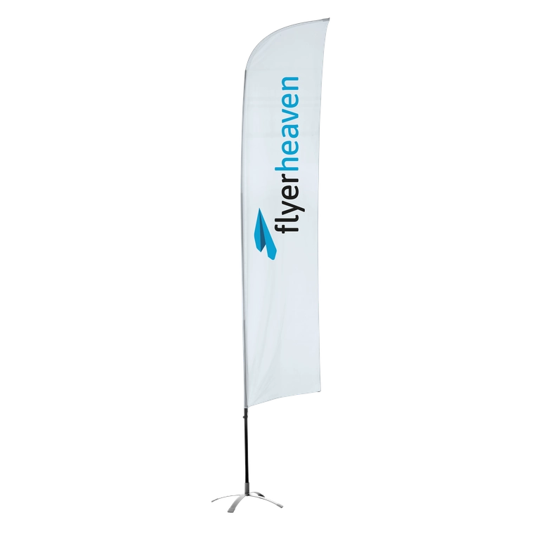 Standard Square-Flag in 880x4600 mm Bedruckte Standard Square-Flag in 880x4600 mm