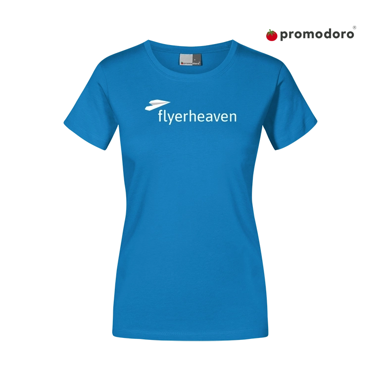 Bedrucktes Tshirt Pomodoro Slim Fit Damen