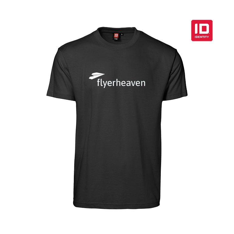 ID Identity Premium Herren Tshirt in schwarz Bedrucktes ID Identity Premium Herren Tshirt in schwarz