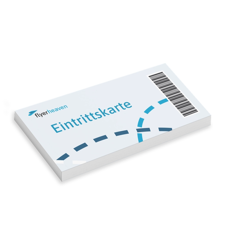 Individuell bedruckte Eintrittskarten 