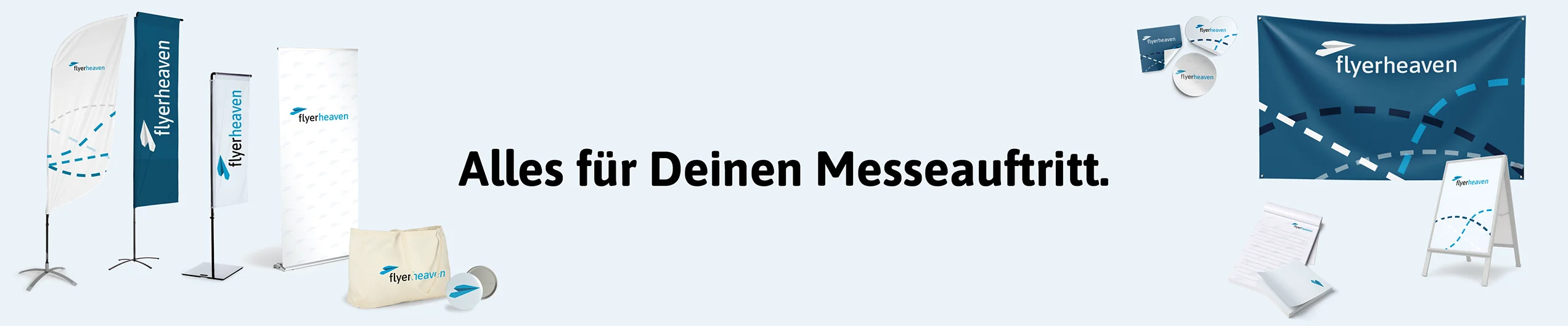 Produktübersicht Themenwelt Messe Produktübersicht der Themenwelt Messe