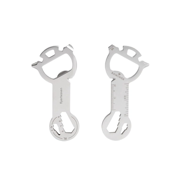 Schluesselanhaenger ROMINOX-Key Tools Snake 35x75mm Gravierte Schluesselanhaenger ROMINOX-Key Tools Snake 35x75mm