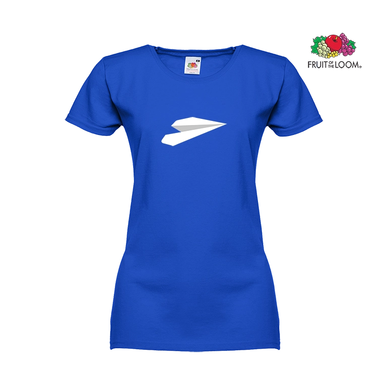 Bedrucktes Tshirt Fruit of the Loom Valueweight Damen personalisiert