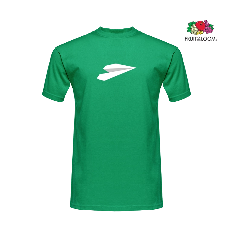 Tshirt Fruit of the Loom Valueweight Herren grün Bedrucktes Tshirt Fruit of the Loom Valueweight Herren grün