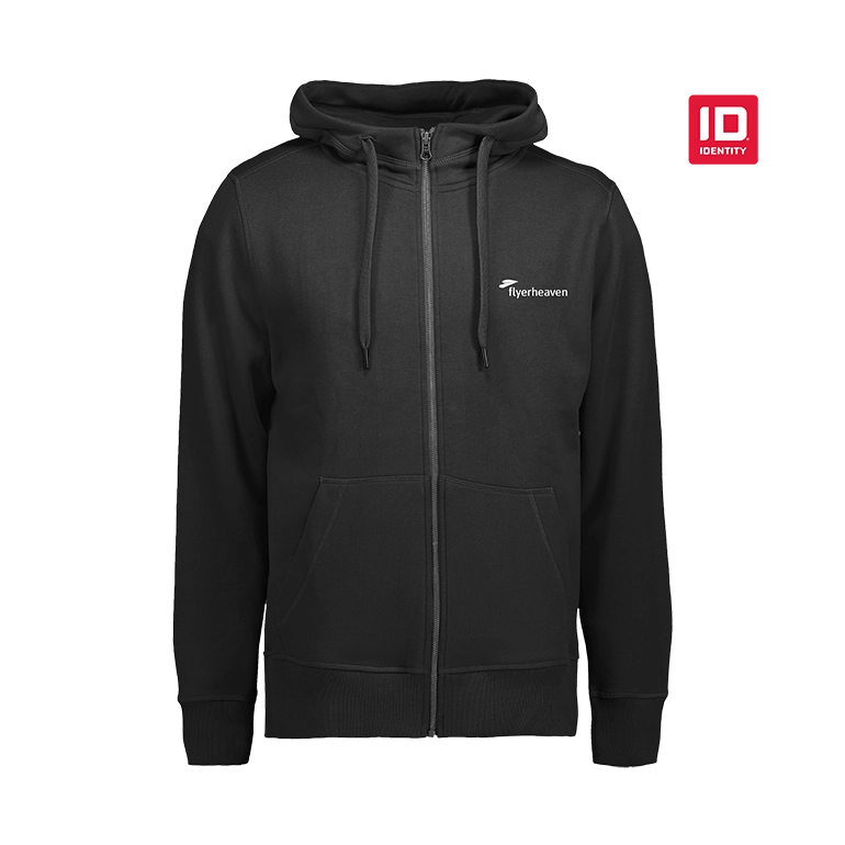 ID Identity Core Herren Sweatjacke schwarz Bedruckte ID Identity Core Herren Sweatjacke schwarz