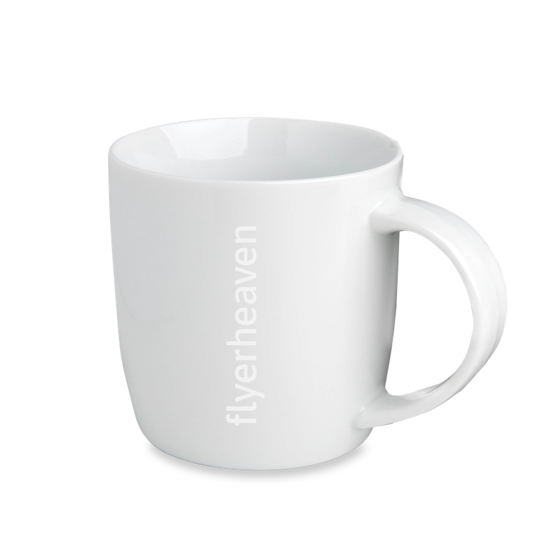 Tasse ton in ton weiß matt Tassen ton in ton veredelt weiß matt