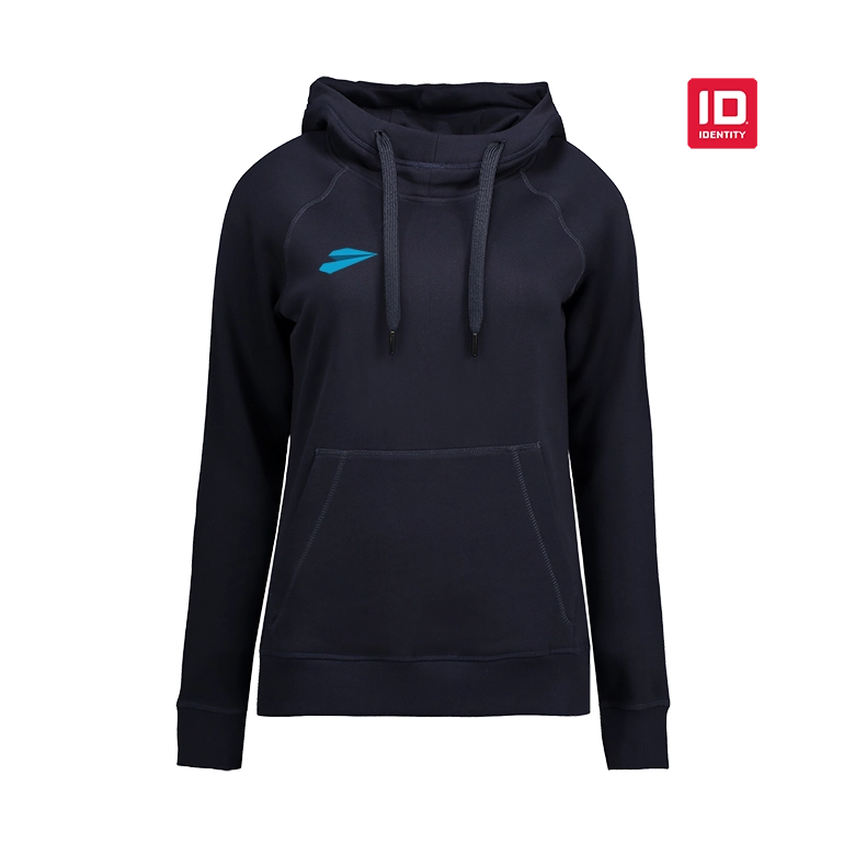 ID Identity Core Damen Hoodie navy Bedruckter ID Identity Core Damen Hoodie navy
