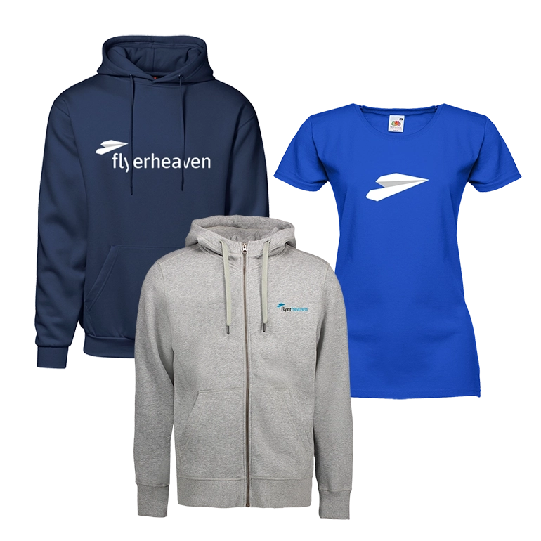 Textilien individuell mit Logo bedruckt