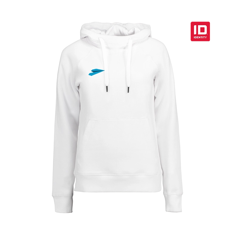 Bedruckter ID Identity Core Damen Hoodie weiß