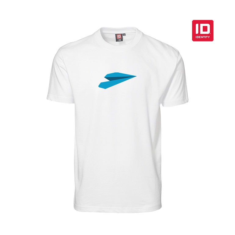ID Identity Premium Herren Tshirt in weiss Bedrucktes ID Identity Premium Herren Tshirt in weiss