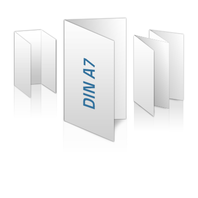 Folder DIN A7