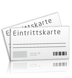 Eintrittskarte groß
