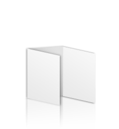 Folder DIN A5, 6-Seitig, Wickelfalz