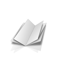 Folder DIN A6, 12-Seitig, Zick-Zack+Kreuzfalz