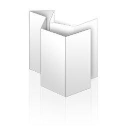 Folder DIN lang, 16-Seitig, Parallelfalz