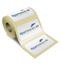 Folienetiketten auf Rolle (DIN-Formate)