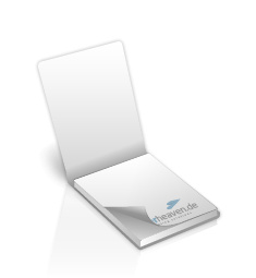 Haftnotizen 50 x 72 mm (mit Cover)