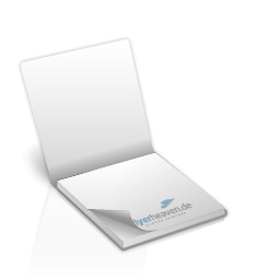 Haftnotizen 72 x 72 mm (mit Cover)