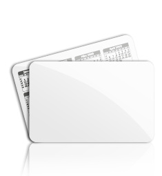Plastikkarten / Taschenkalender