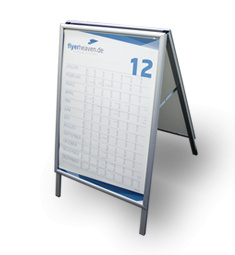 Kundenstopper Standard + Druck