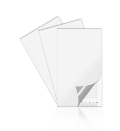 Notiz- und Schreibblöcke DIN lang (mit Cover)