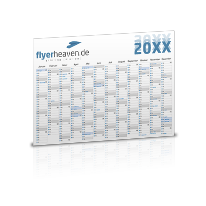 Plakatkalender / Wandplaner A2