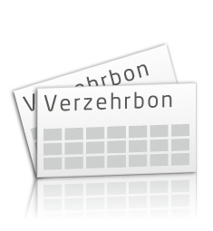 Verzehrbon groß