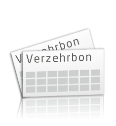 Verzehrbon klein