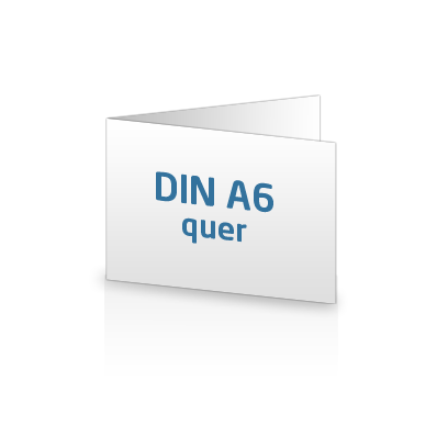 Folder A6, 4-Seitig, quer