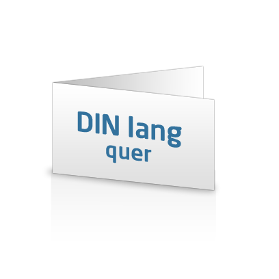 Folder DIN lang, 4-Seitig, quer