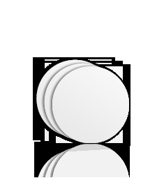 Aufkleber Kreis (mittel)