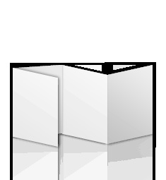 Folder DIN A6, 8-Seitig, Parallelfalz