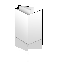 Folder DIN lang, 10-Seitig, Zick-Zack+Wickelfalz