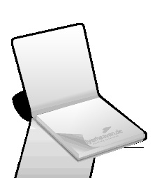 Haftnotizen 72 x 72 mm (mit Cover)