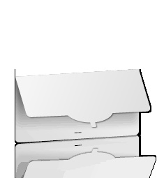 Klappkarte mit Einstecklasche
