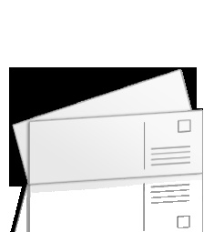Postkarte DIN 1/2 A4