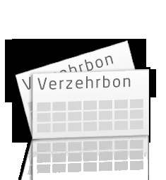 Verzehrbon klein