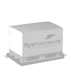 Zettelblock auf Holzpalette (rechteckig / Europalette)