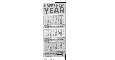 3-Monats-Blockkalender Maxi 3 Post