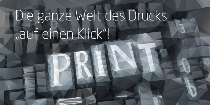 Die ganze Welt des Drucks „auf einen Klick“!